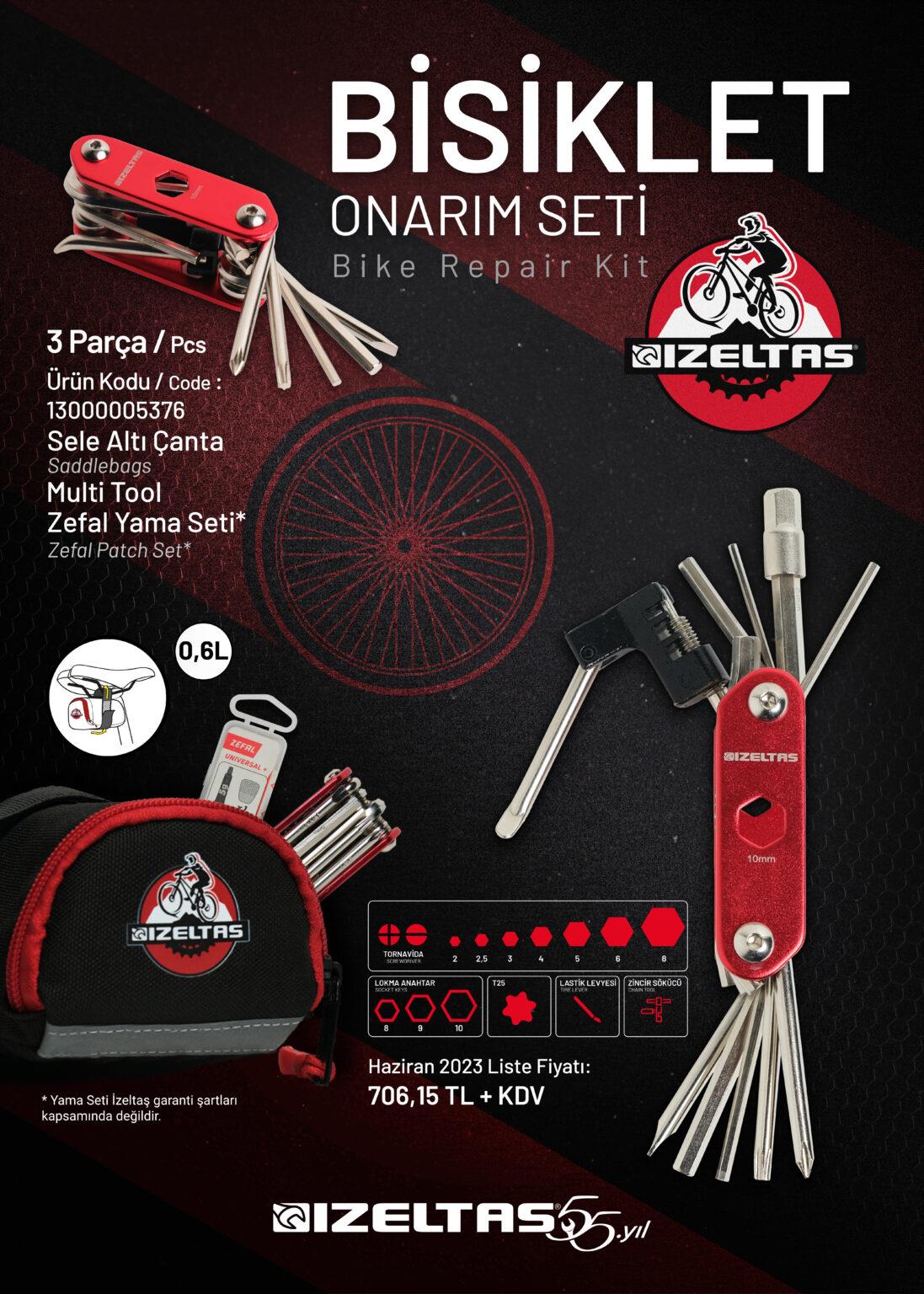 İzeltaş Bisiklet Onarım Seti 3 Parça