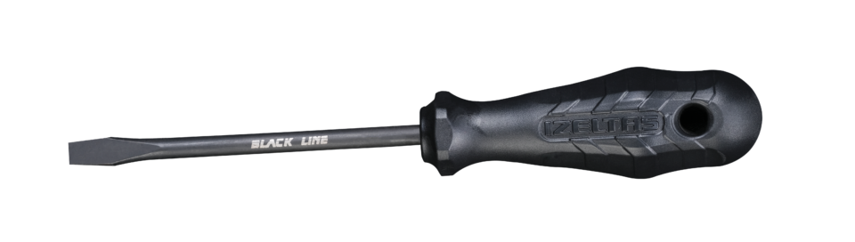 İzeltaş Black Line Düz Uçlu Tornavida 6x100