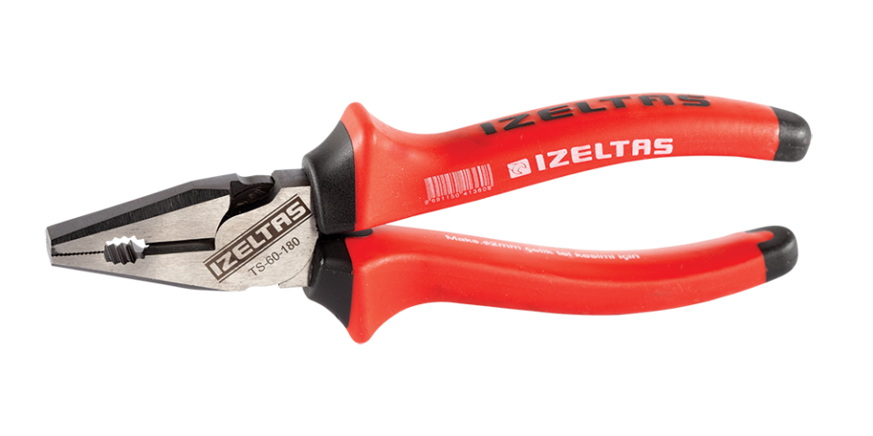 İzeltaş Kombine Pense Ağır Tip (Çelik Tel İçin)