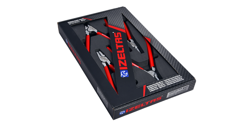 İzeltaş Segman Pense Seti 4 Parça