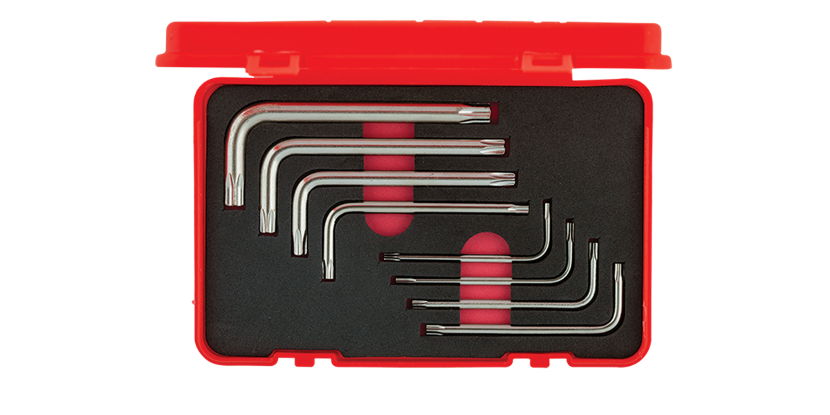 İzeltaş Torx Allen Anahtar Takımı 8 Parça
