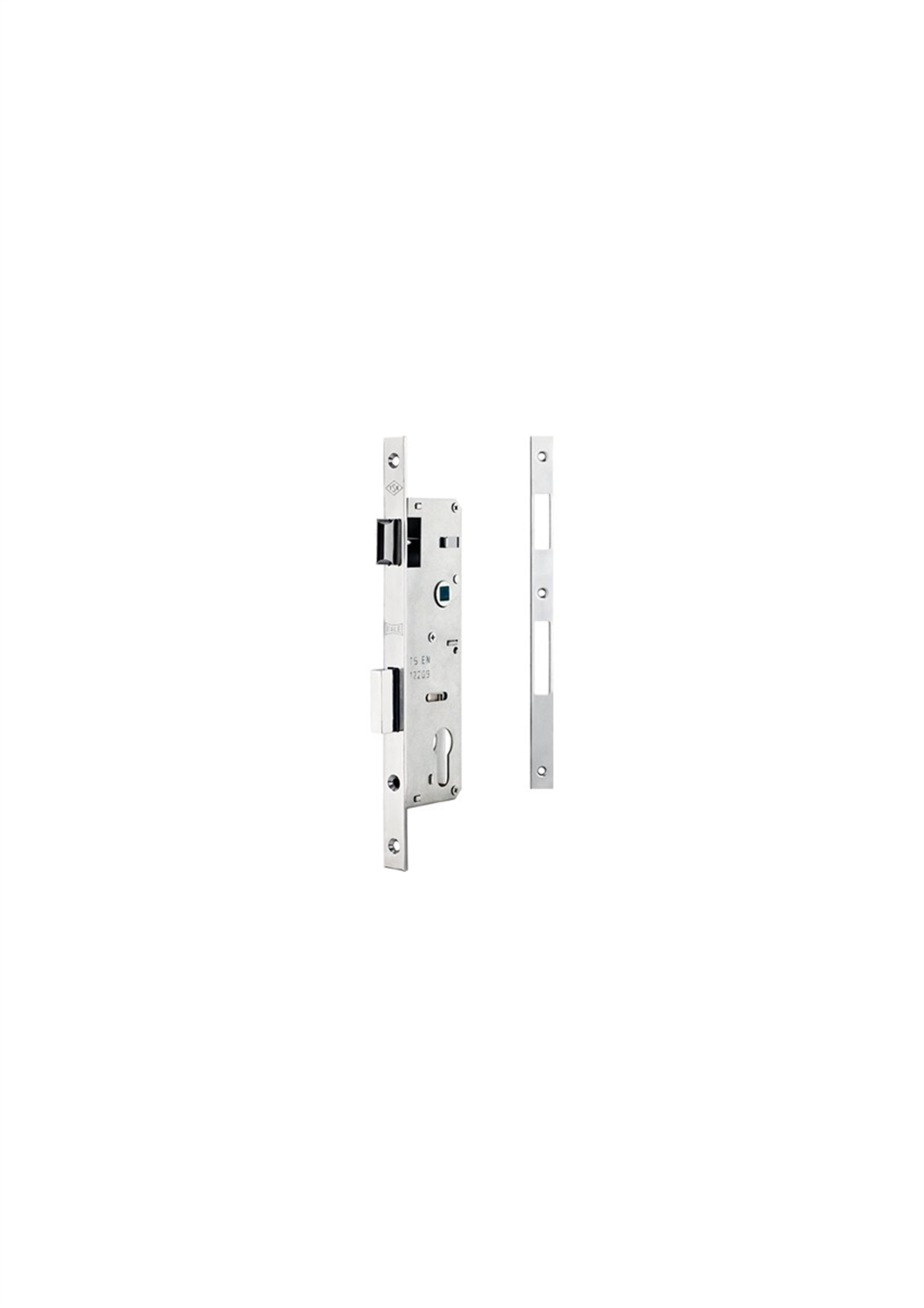 Kale Pvc Kapı İdi 153P/30 mm Nikel