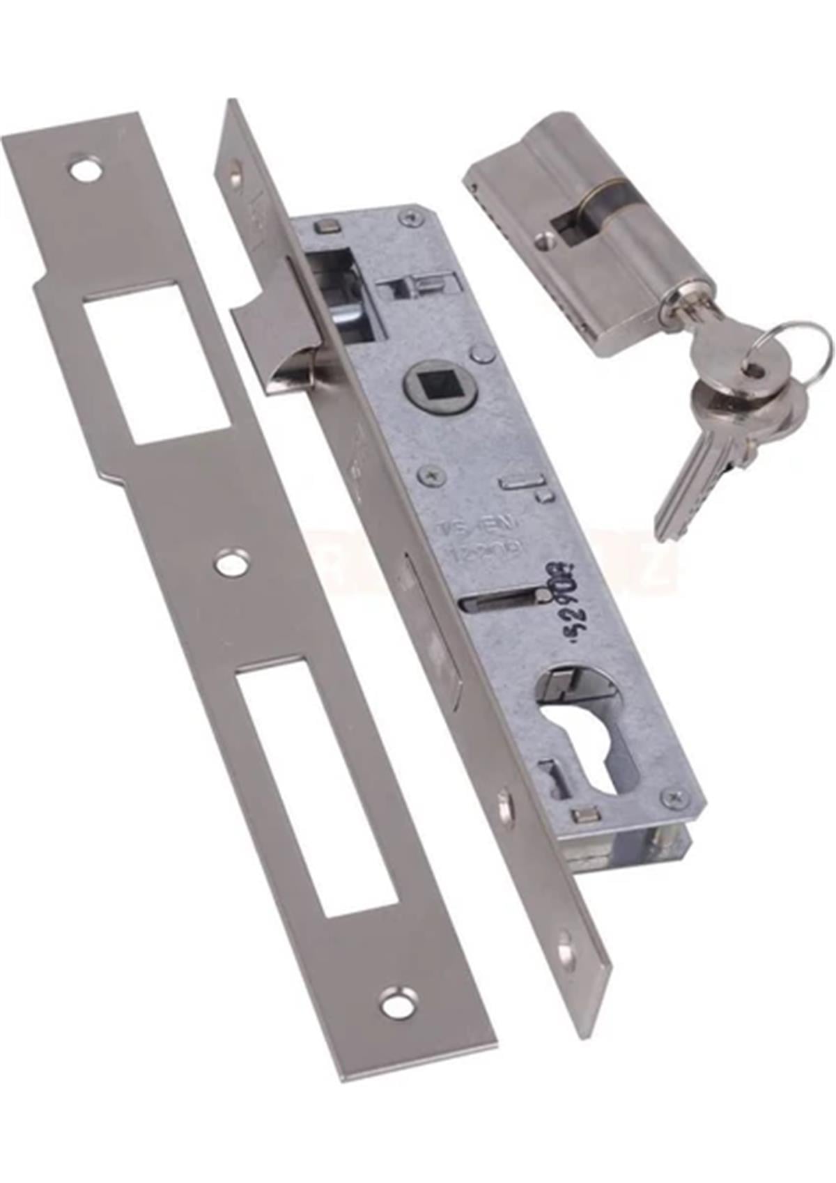 Kale Silindirli Daire Kilidi Dilli 153/30 mm Nikel