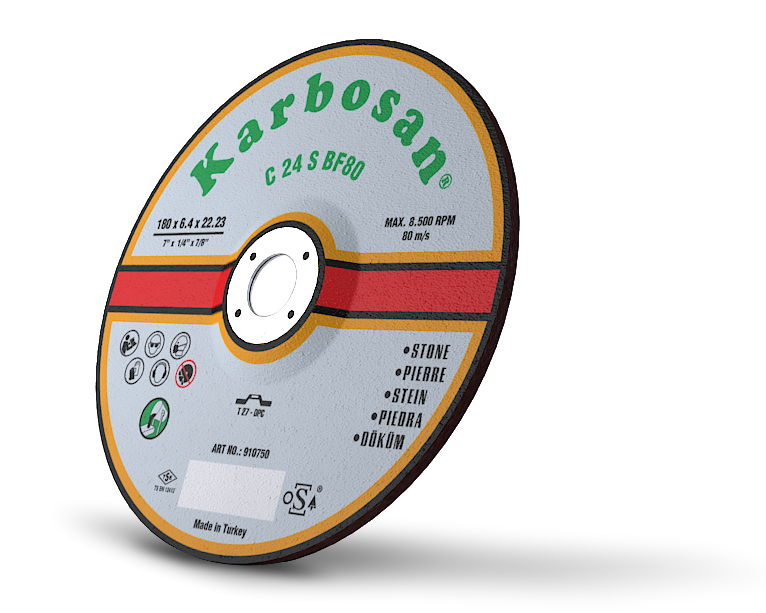 Karbosan 910550 115x6,4 Metal Taşlama Diski
