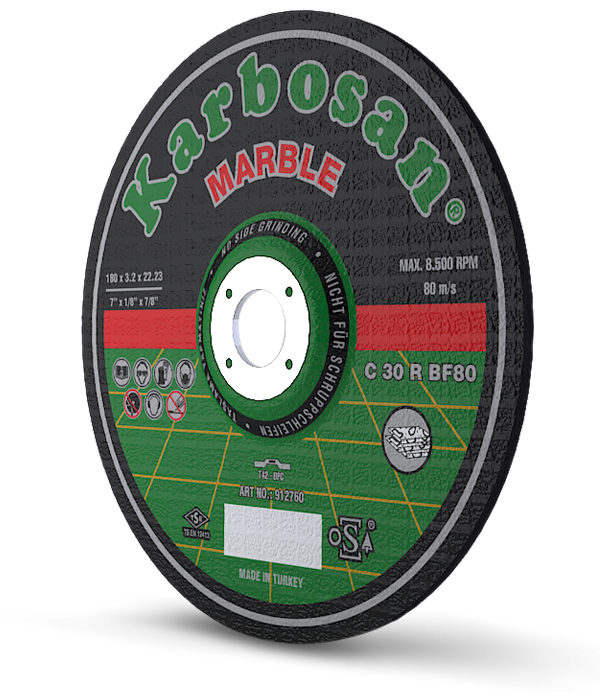 Karbosan 912750 250x3,5 Mermer Kesme Taşı