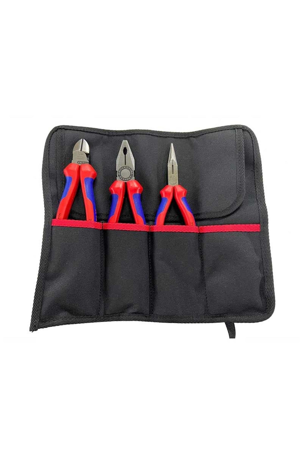 Knipex 00 19 56 Set (Pense, Kargaburun, Yan Keski, Fort Pense)