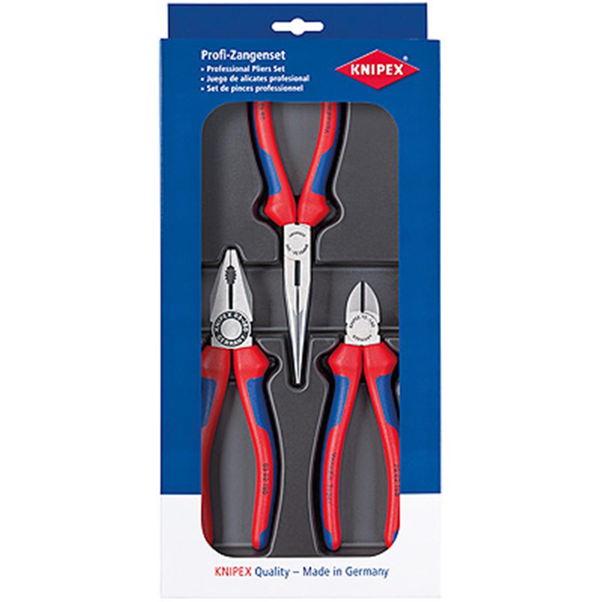 Knipex 00 20 11 - 3'lü Pense Seti