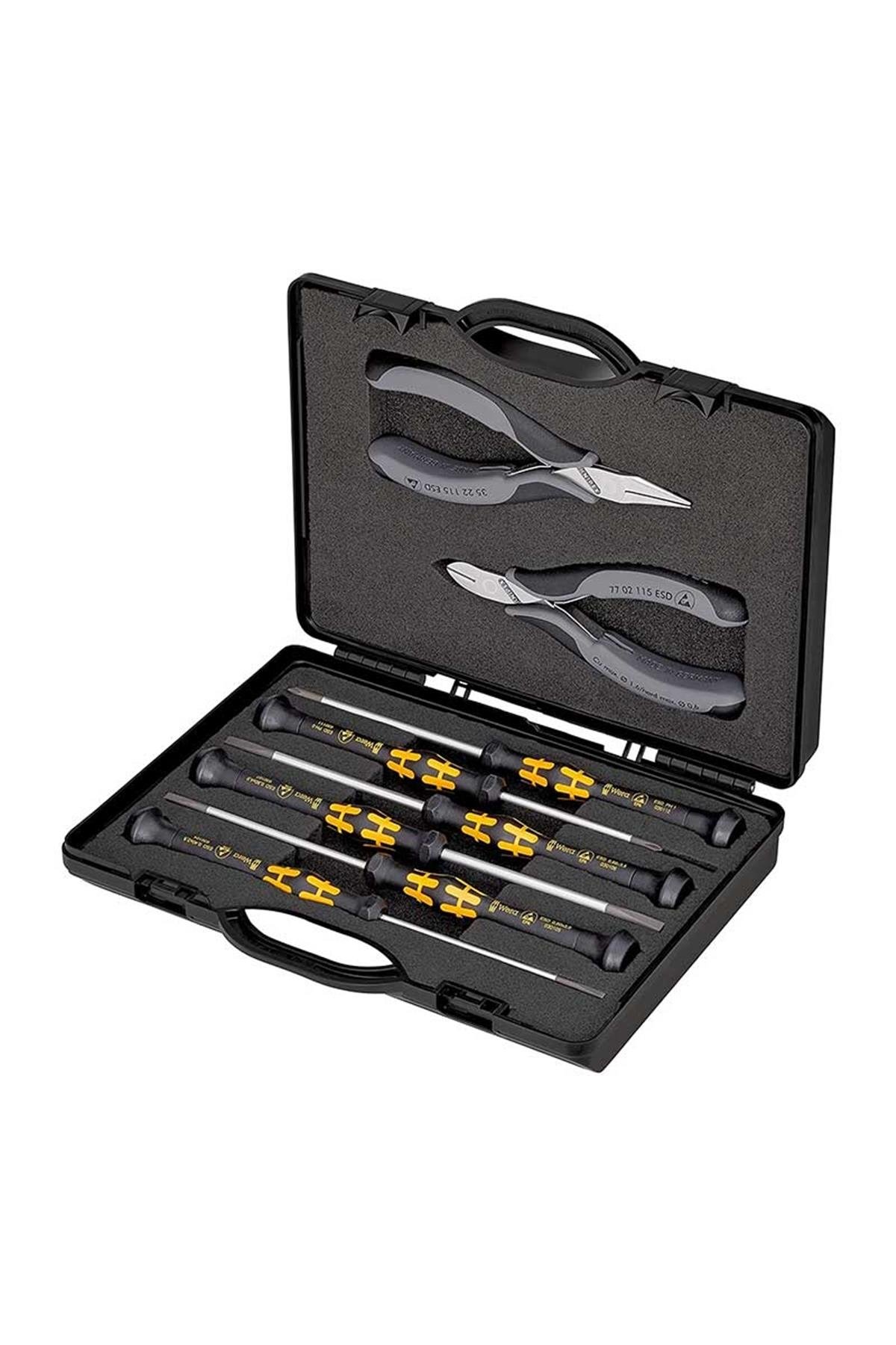 Knipex 00 20 18 ESD Elektronikçi Pense Seti