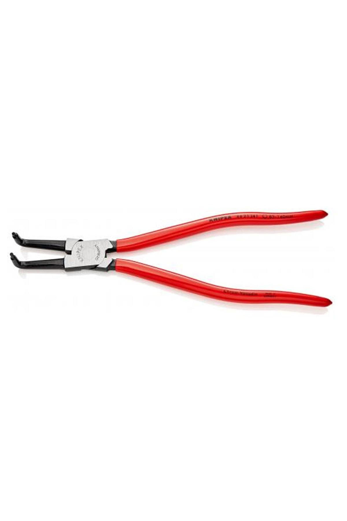 Knipex 44 21 J41 Eğri 90° İç Segman Pensesi