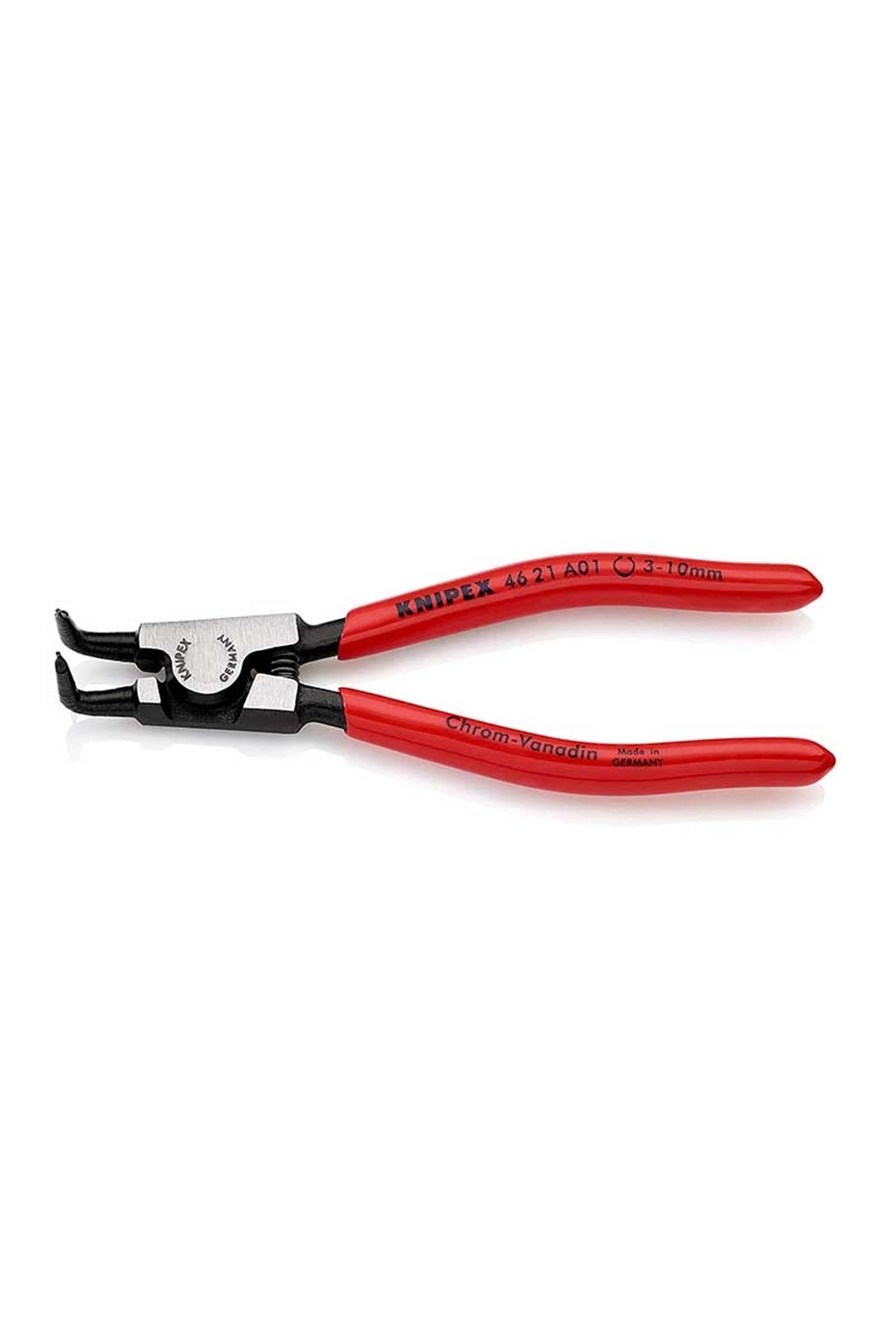 Knipex 46 21 A01 Eğri 90° Dış Segman Pensesi
