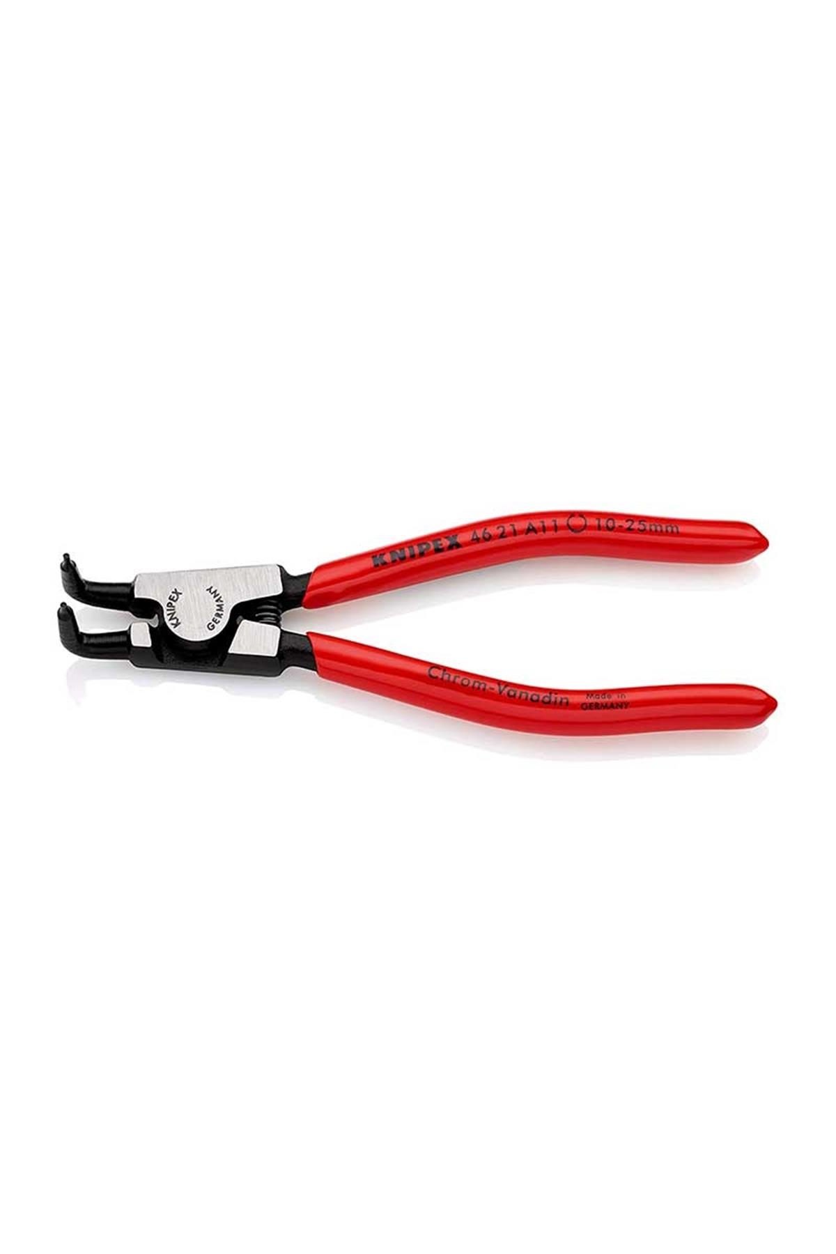 Knipex 46 21 A11 Eğri 90° Dış Segman Pensesi
