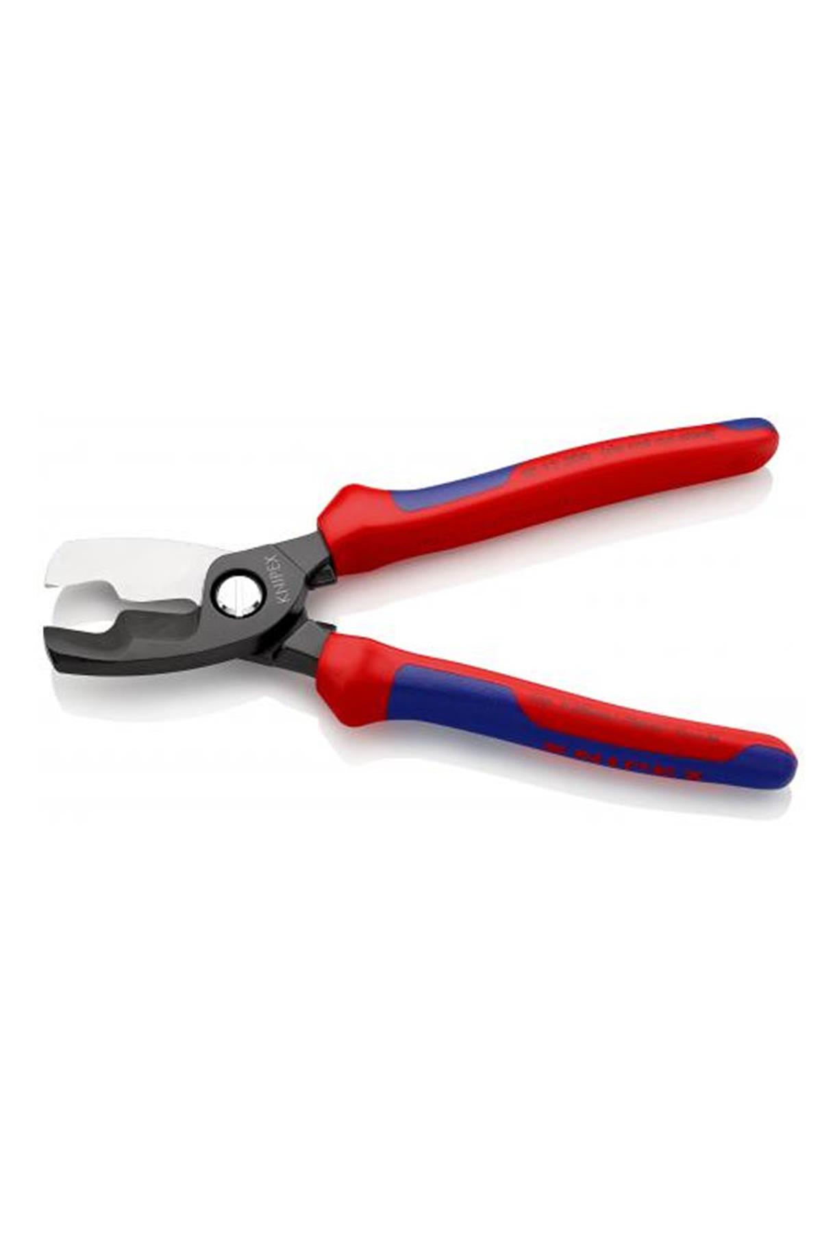 Knipex 95 12 200 Çift Bıçaklı Kablo Makası