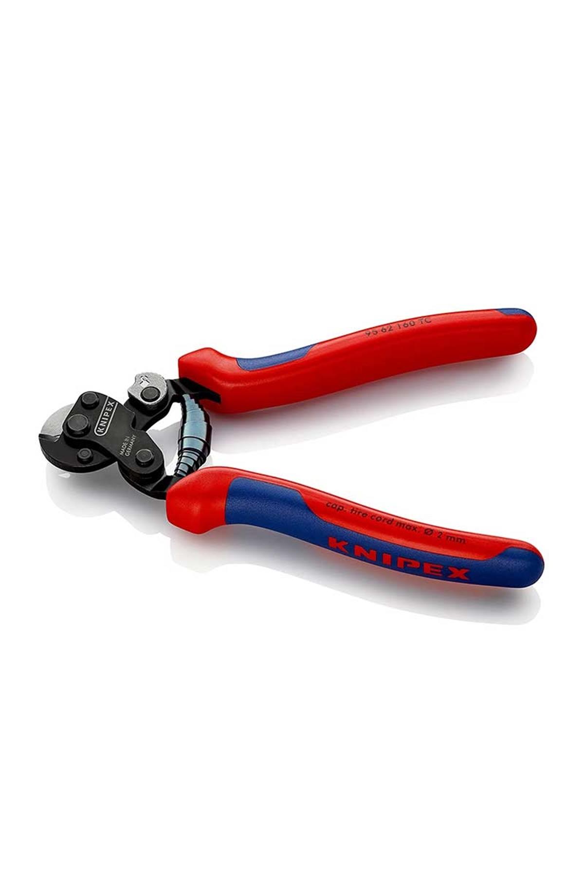 Knipex 95 62 160 TC Çelik Tel Kesme Makası