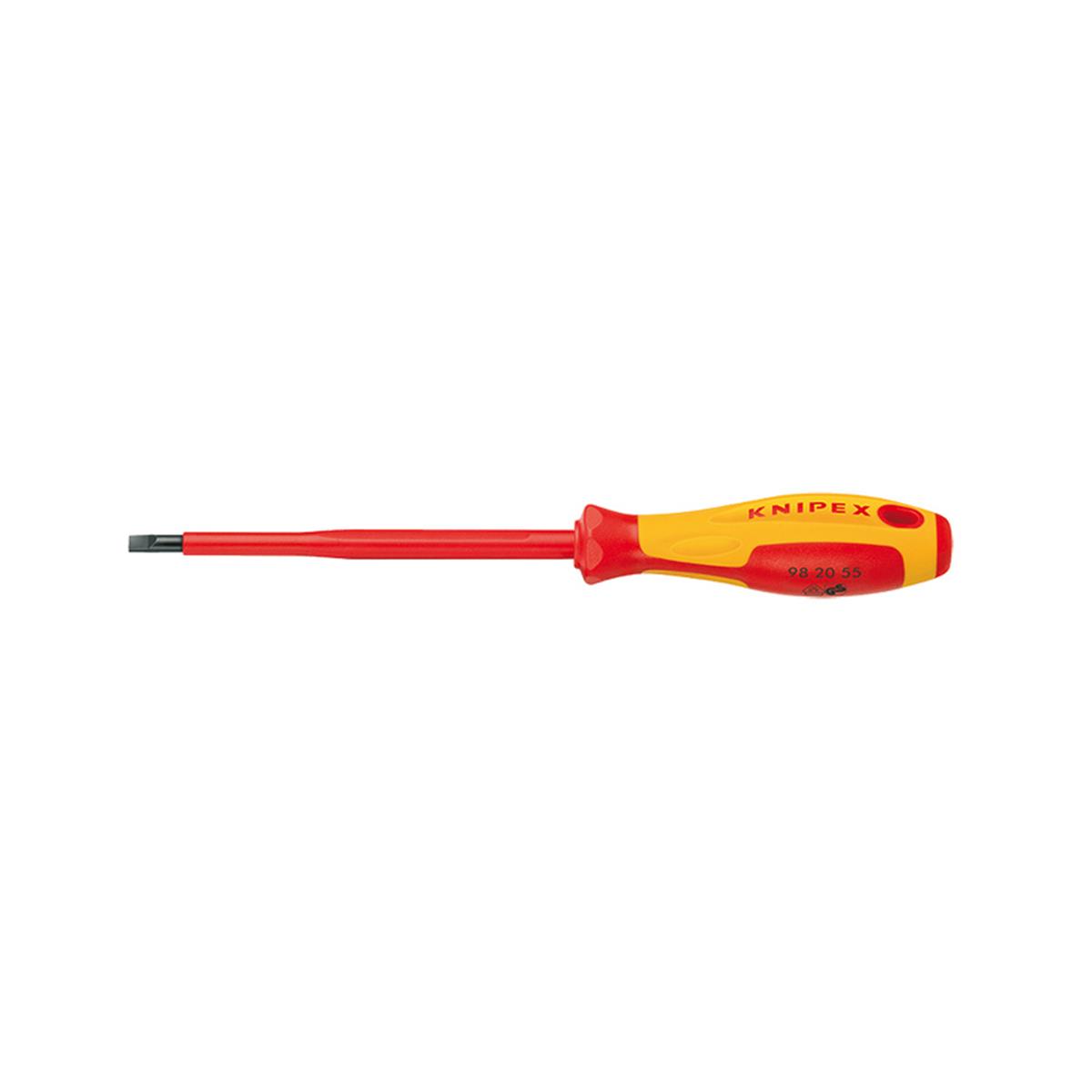 Knipex 98 20 65 VDE İzoleli Düz Uçlu Tornavida 6.5x150 mm
