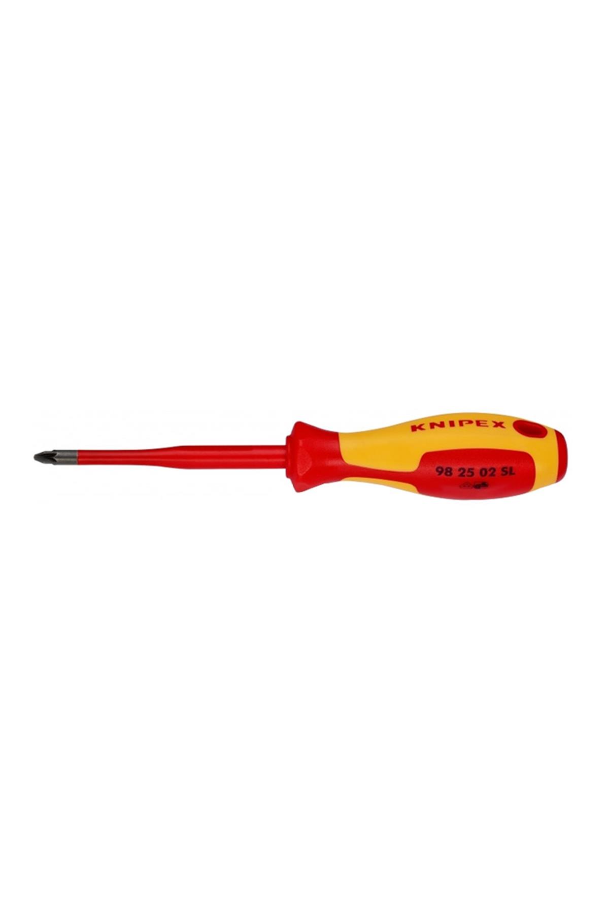 Knipex 98 25 02SL Pozidriv Uçlu Slim Tornavida