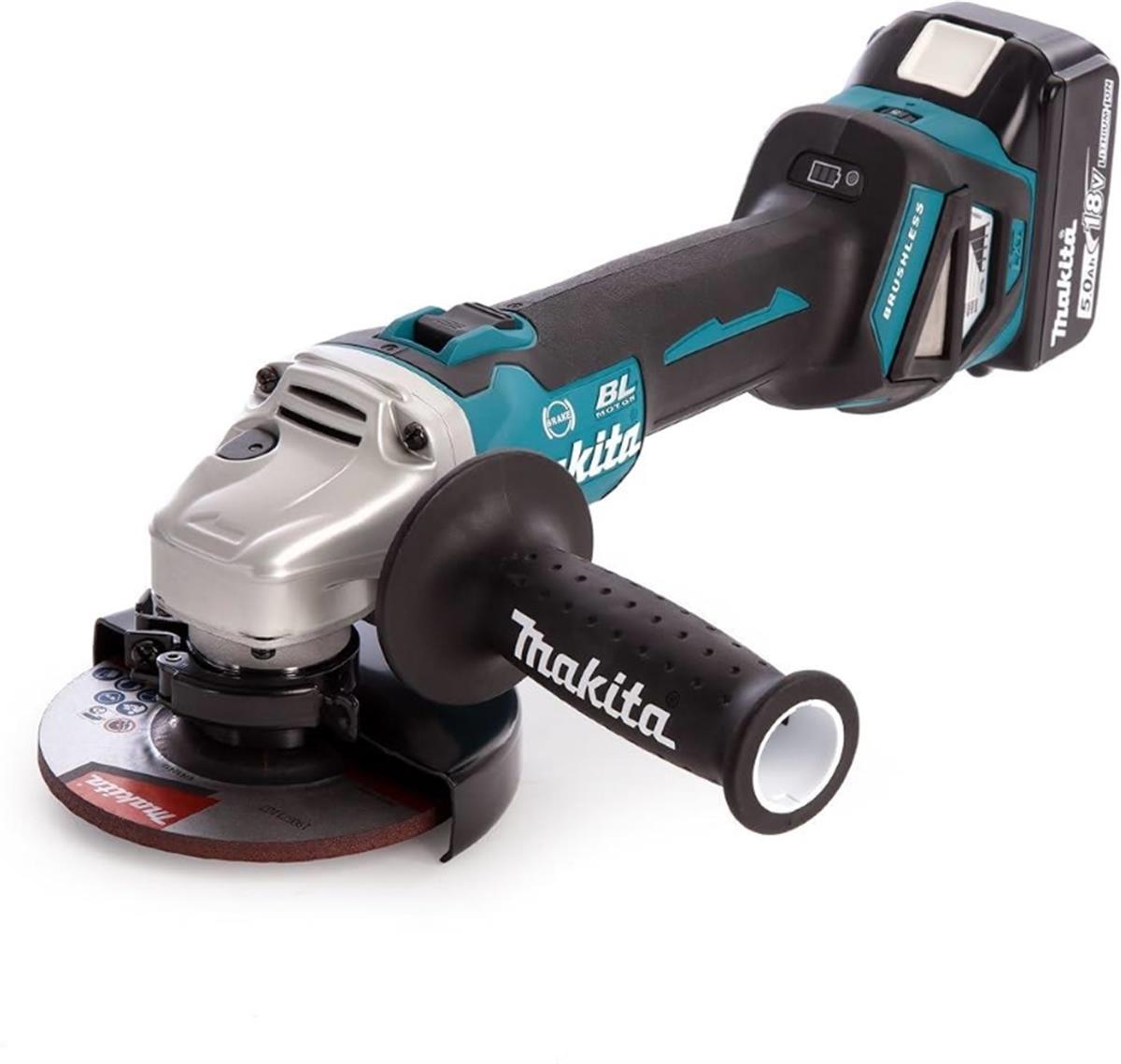Makita DGA513RTJ Akülü Avuç Taşlama
