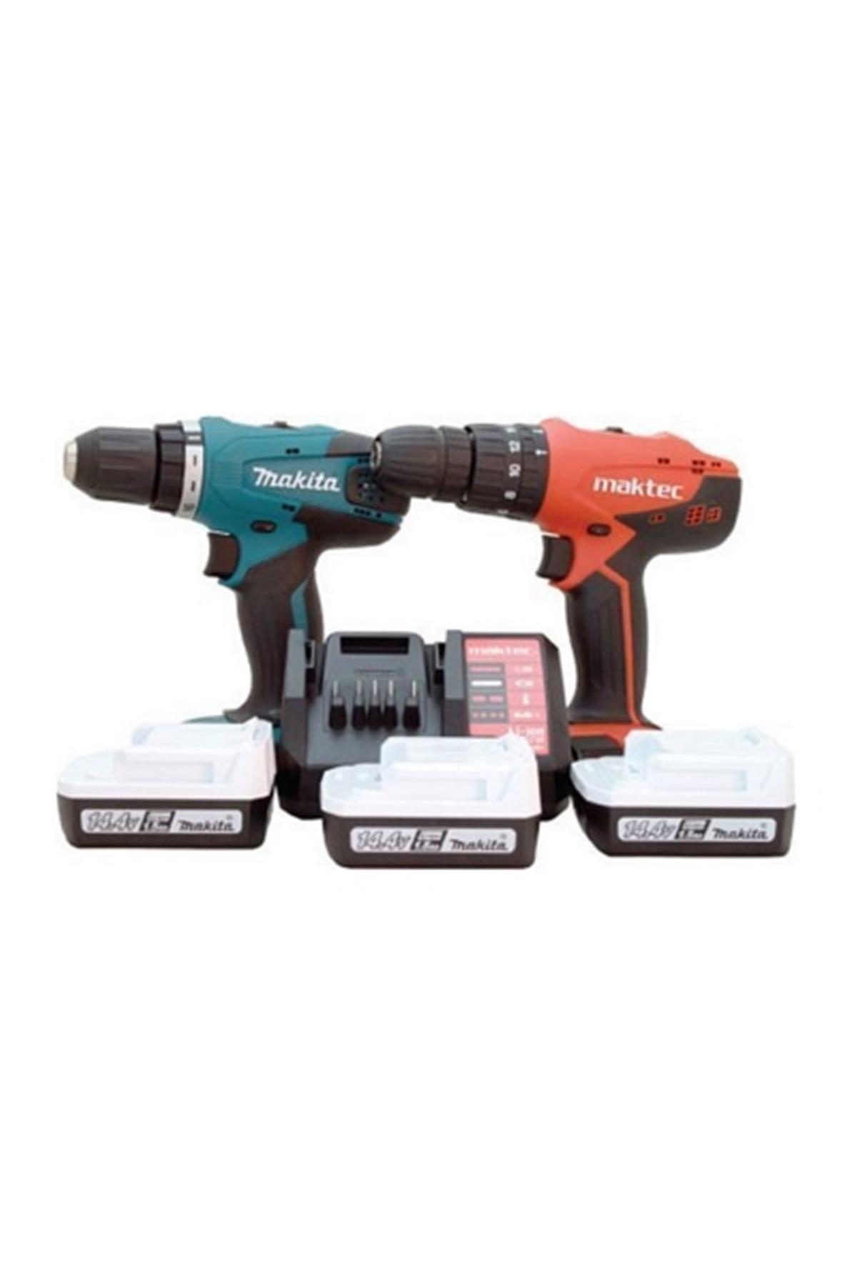 Makita HP347DWE3 3 Akülü Darbeli Matkap