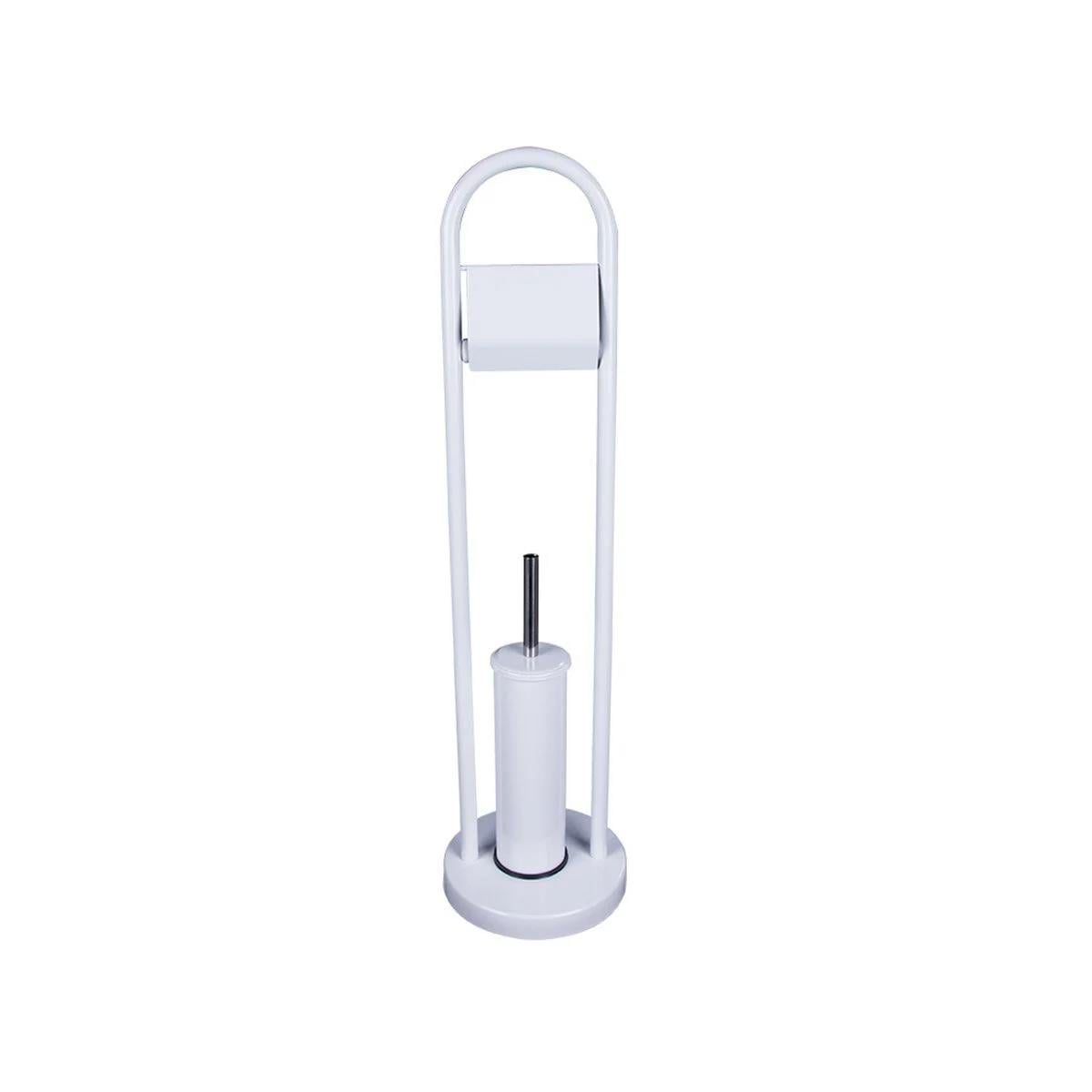 Maxiflow Ayaklı WC Fırçalık Set Beyaz