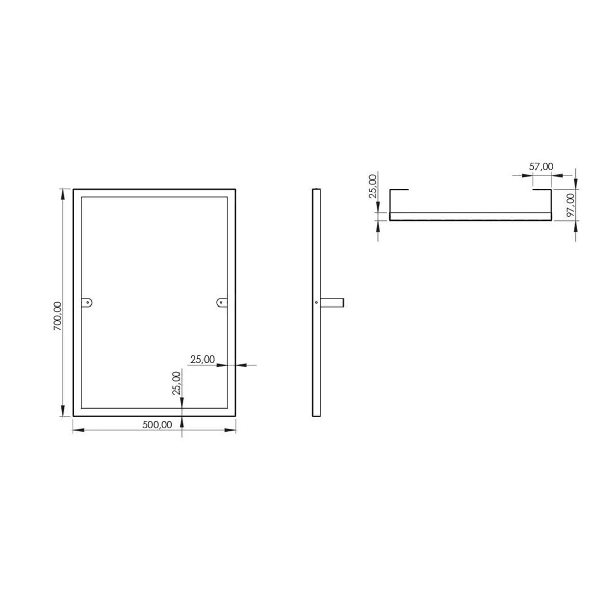 Maxiflow Engelli Aynası