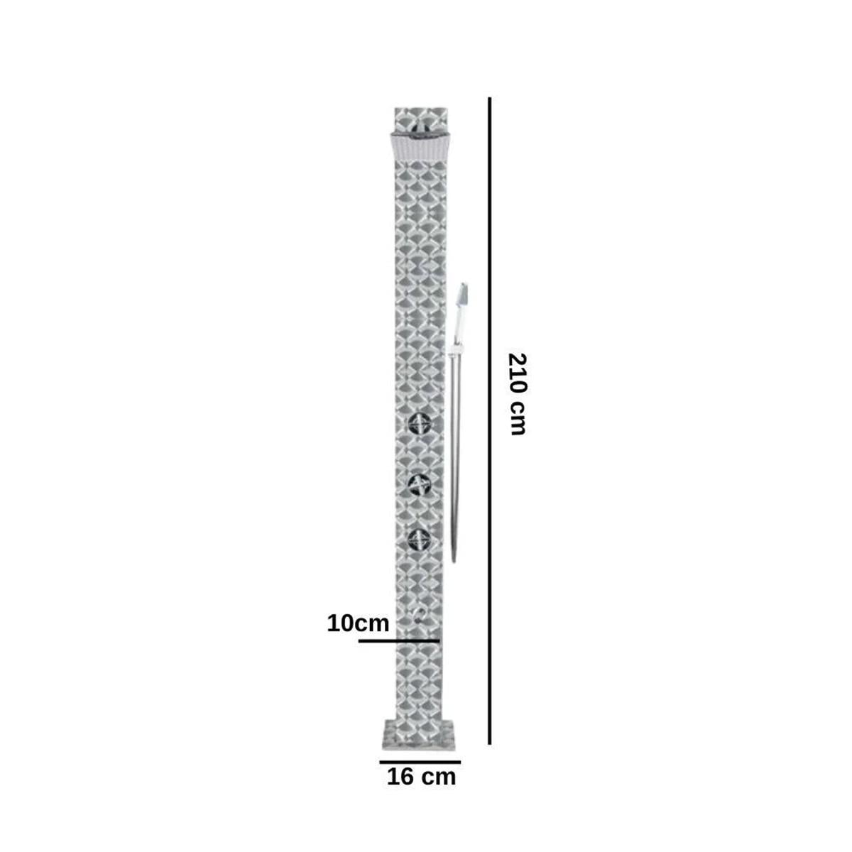 Maxiflow Pasifik Duş Kolonu Desenli 16x10x210 cm