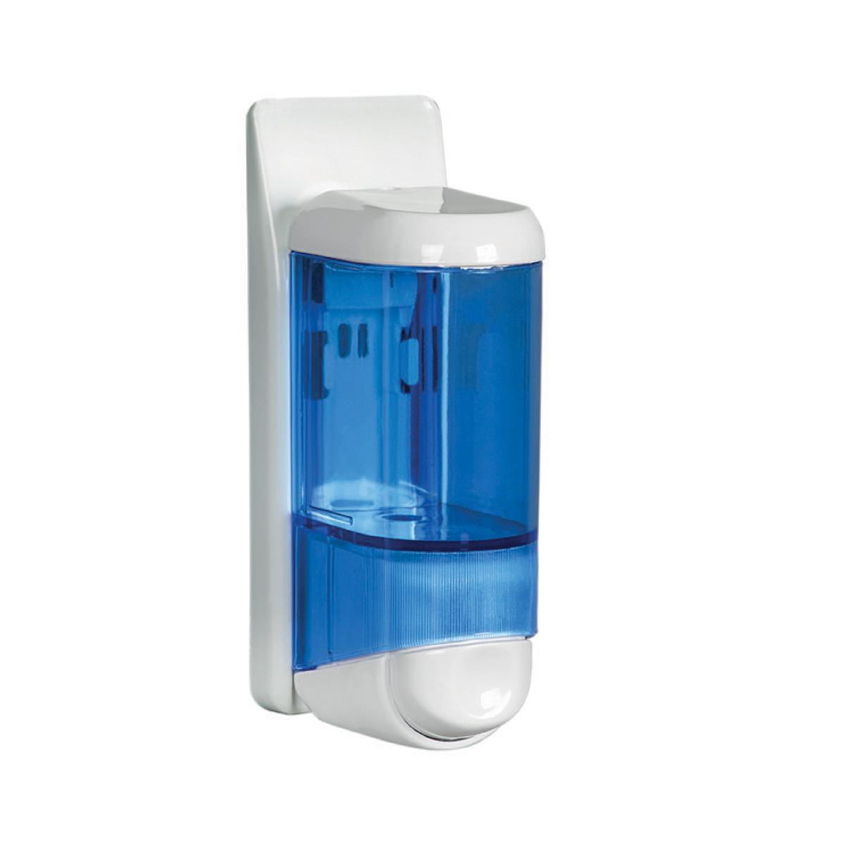 Maxiflow Sıvı Sabun ve Şampuan Verici 170 ML Beyaz-Şeffaf Mavi