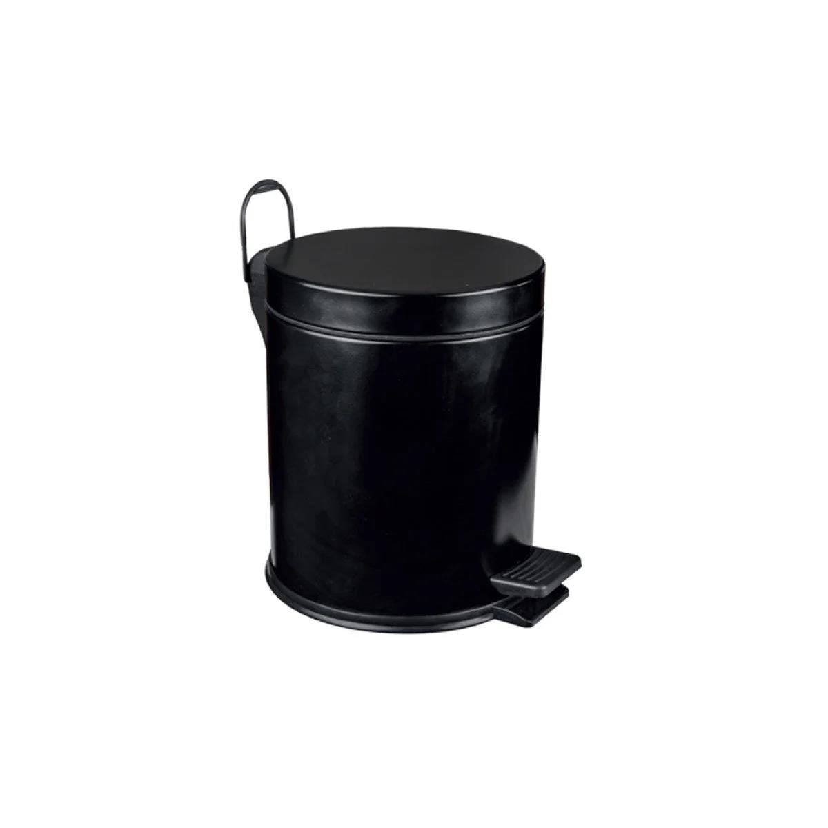 Maxiflow Standart Pedallı Çöp Kovası Siyah