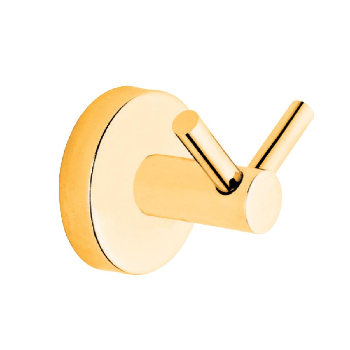 Maxiflow Zümrüt Serisi Gold Çiftli Bornoz Askılığı 