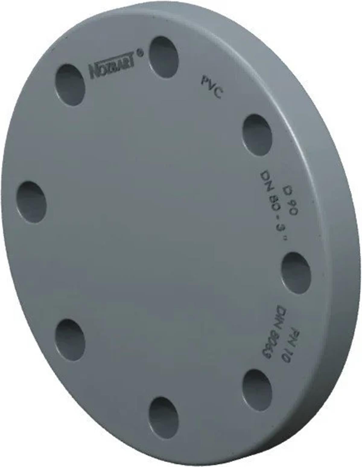 Nozbart U-PVC Kör Flanş