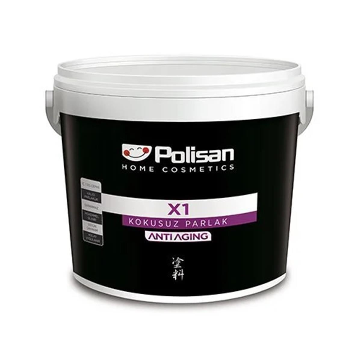 Polisan X1 AA Kokusuz Parlak Mix B Baz 0.7 LT