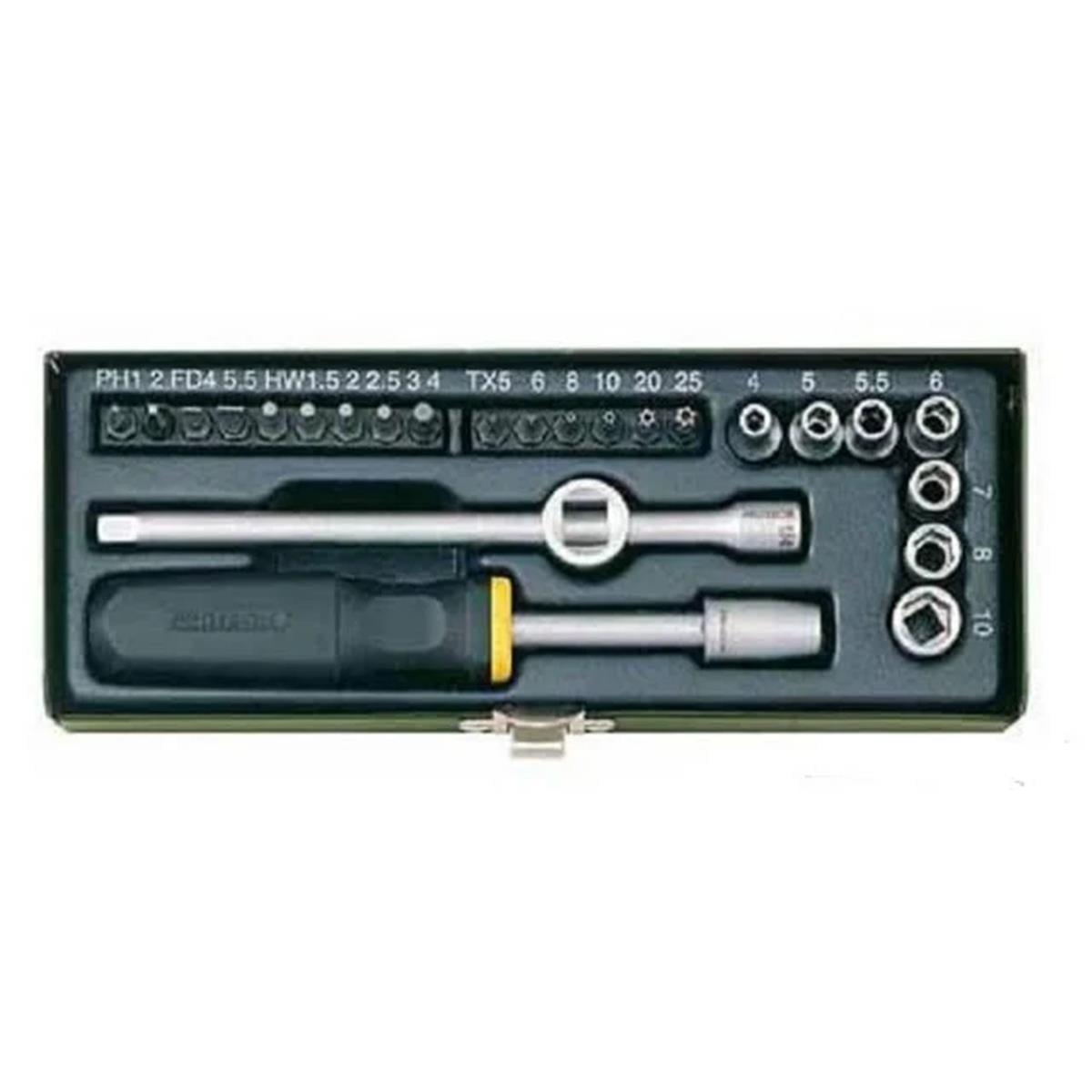 Proxxon 23072 28 Parçalı Tornavida Lokma ve Bits Takım