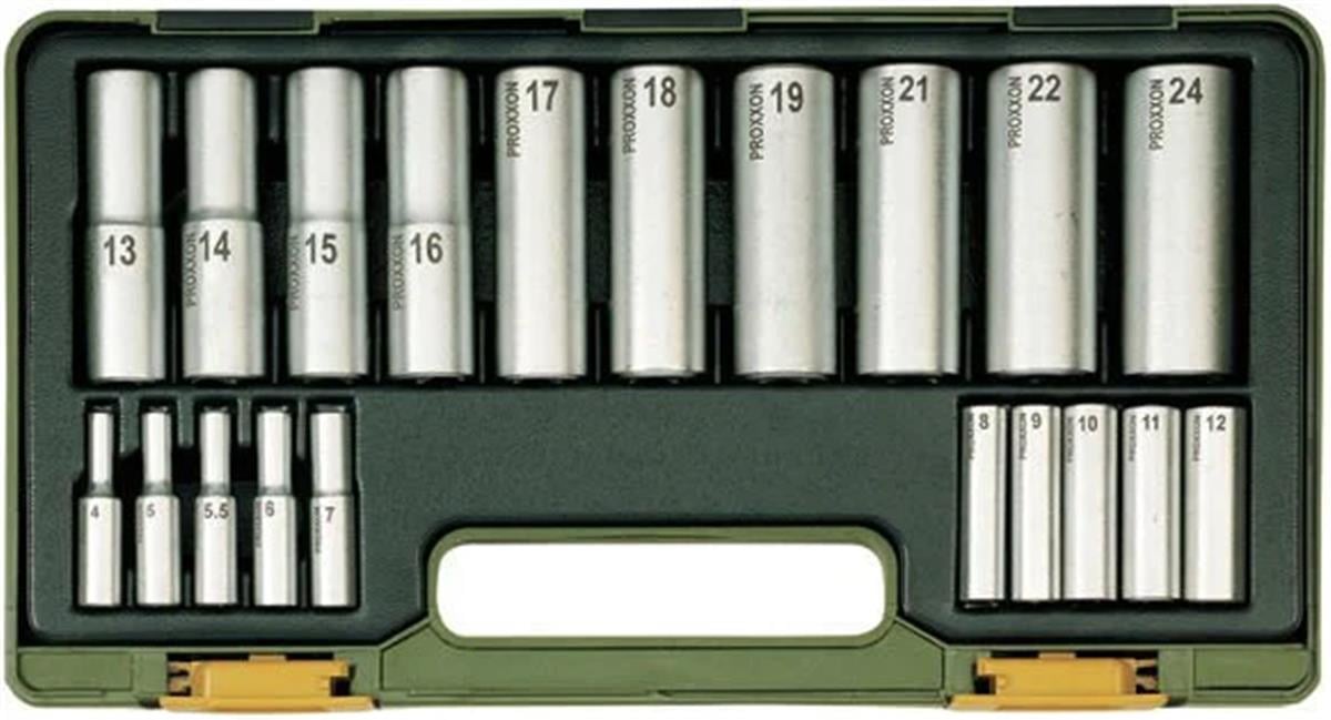 Proxxon 23292 20 Parçalı Uzun Lokma Takımı