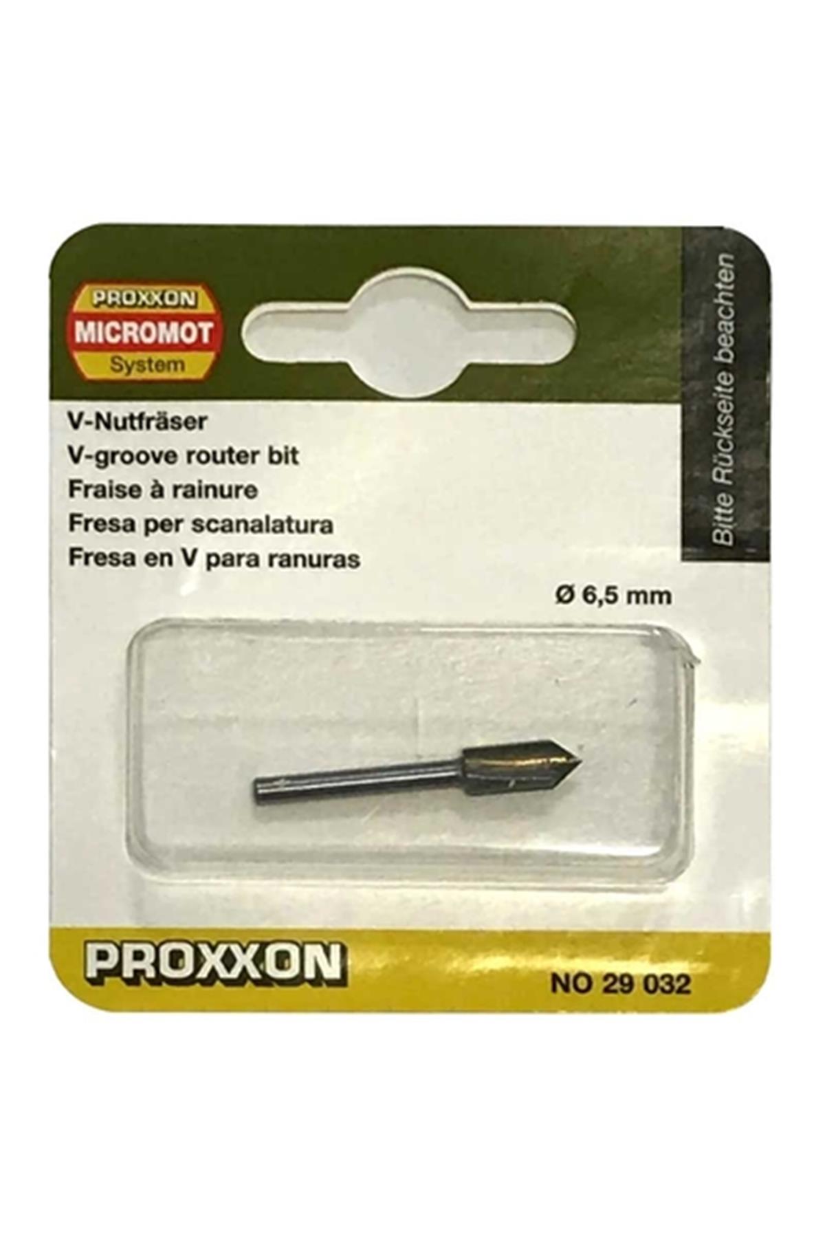 Proxxon 29032 MT300 ve MOF Freze Ucu 6.5 mm