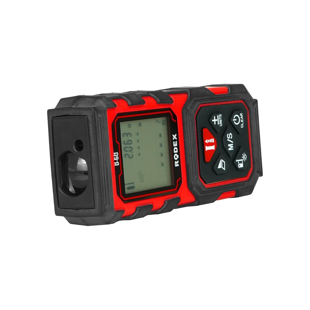 Rodex RHT0903100060 Lazerli Mesafe Ölçer 60 MT