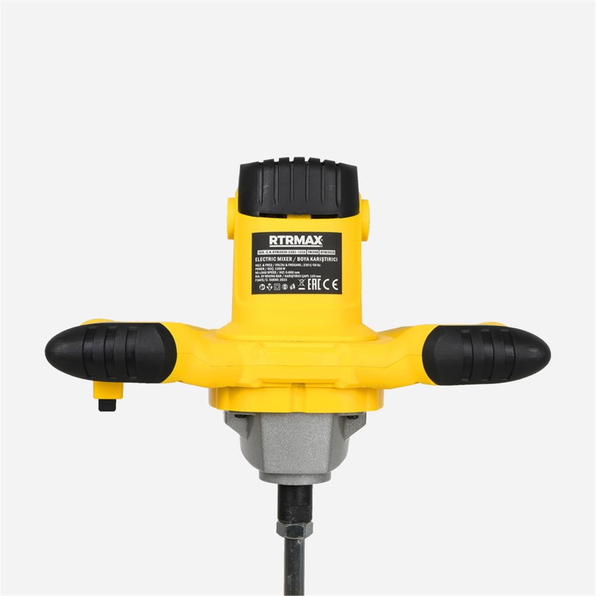Rtrmax RTM3920 Elektrikli Boya Karıştırıcı 120 mm 1200W