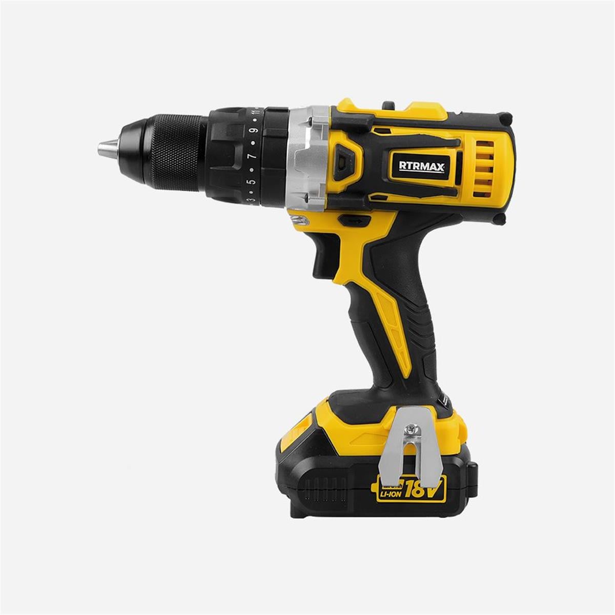 Rtrmax RTX1816B Akülü Darbeli Matkap 18V (Solo)