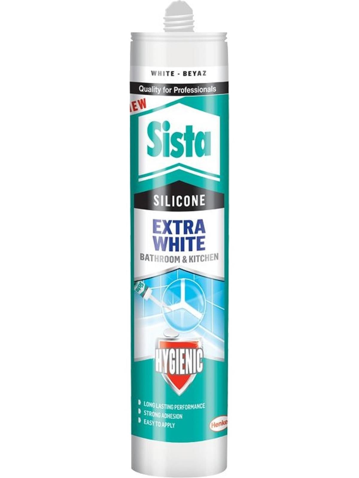 Sista Extra Beyaz Silikon 280 ML