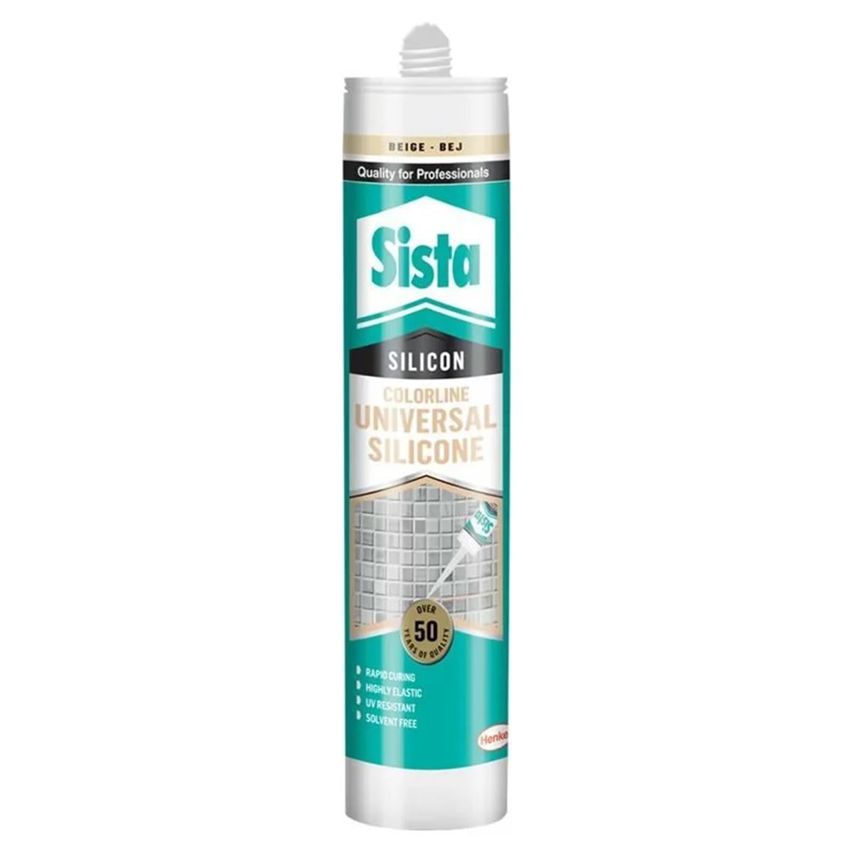 Sista Universal Silikon Colorline Bahama Bej 310 ML