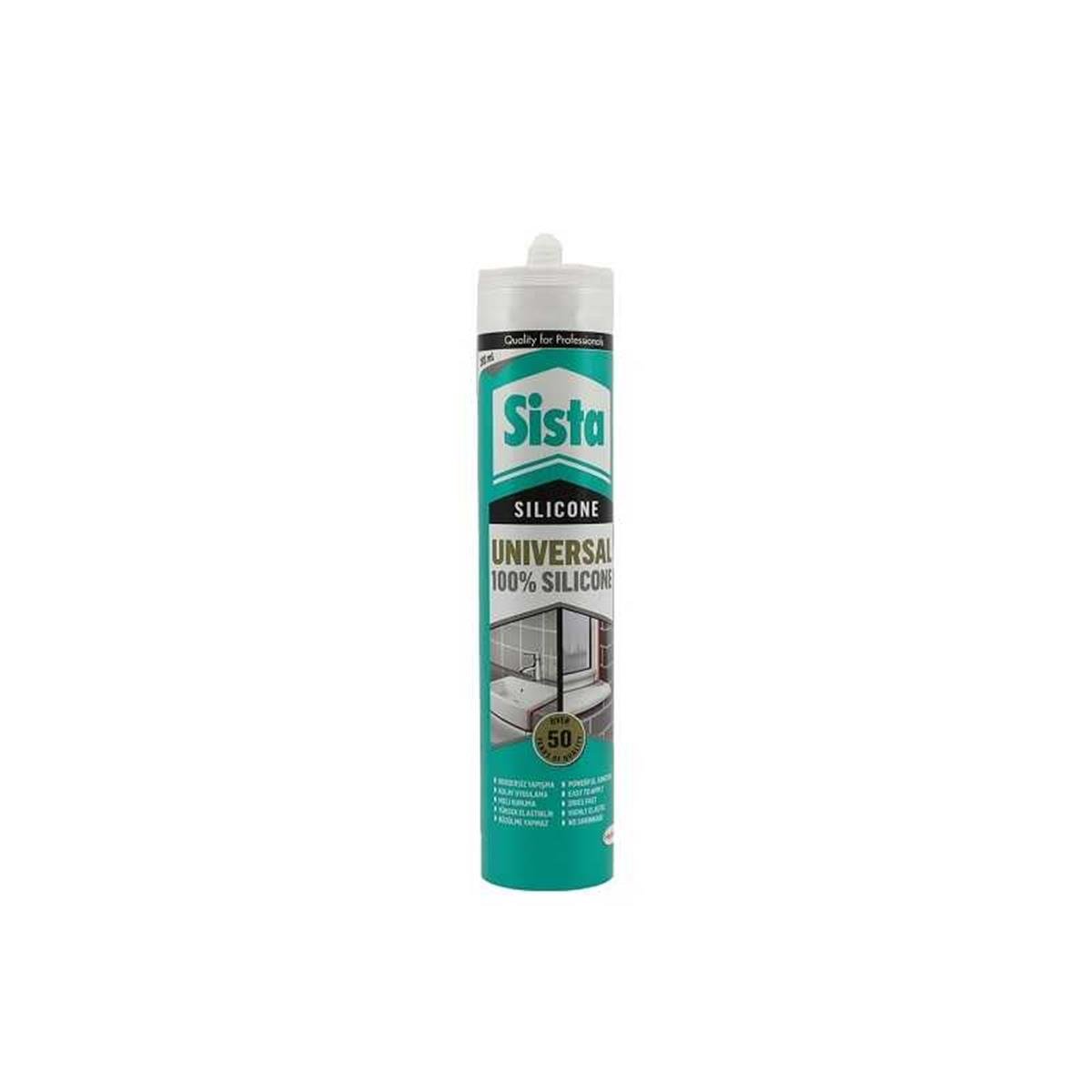 Sista Universal Silikon Şeffaf 280 ML