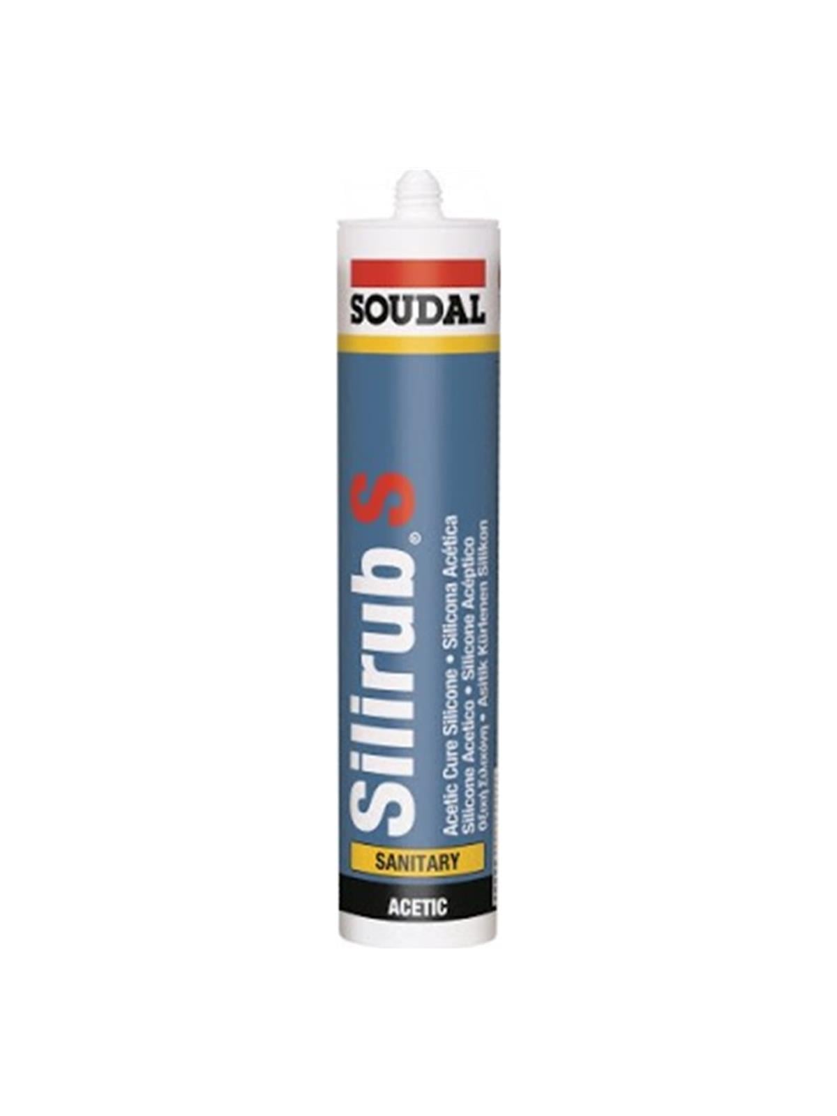 Soudal Silirub Silikon 280 ML Siyah