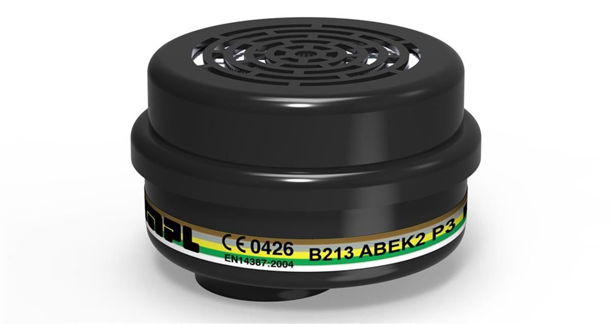 Starline B213 ABEK2 P3 R Bayonet Gaz Filtresi  