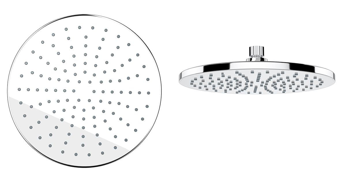 Valtemo Chromax Tepe Duş Başlığı