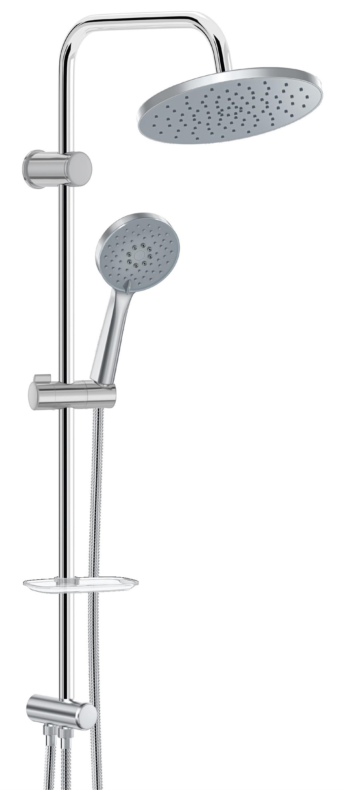 Valtemo Mat Chrome Orion Rain Duş Seti