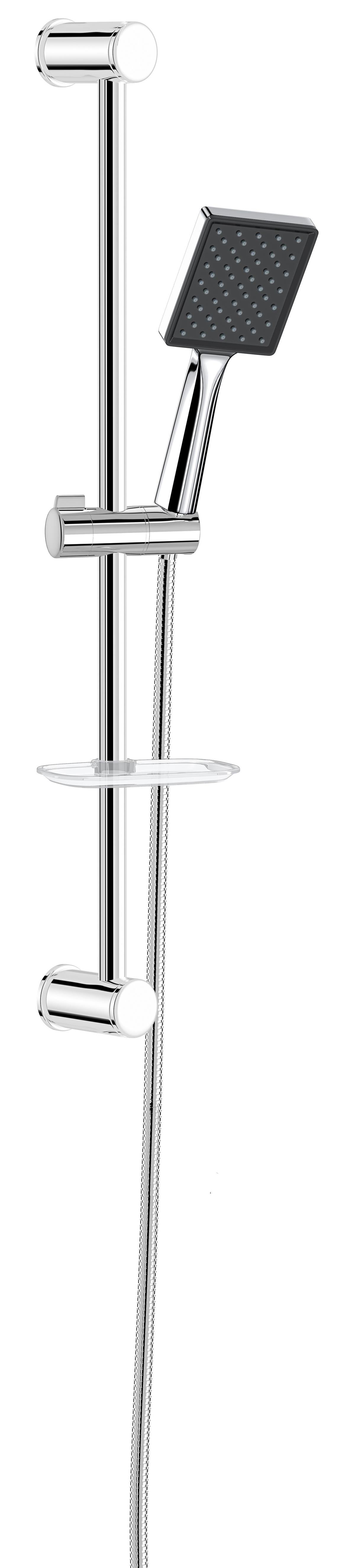 Valtemo Queen Chrome Space Sliding Duş Seti