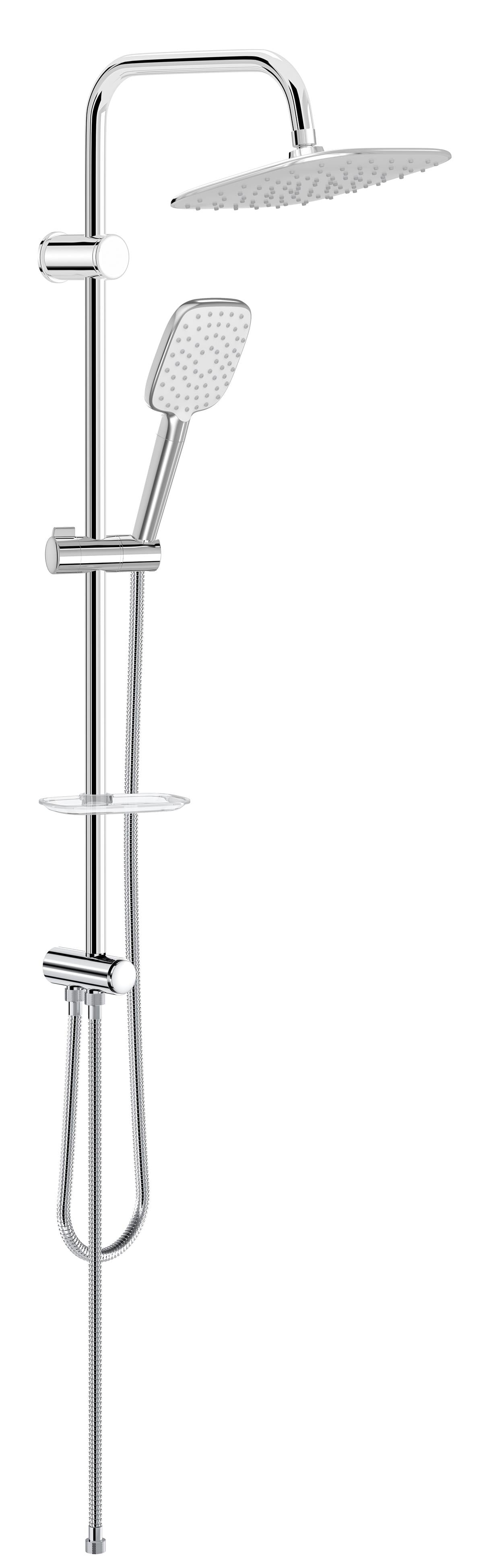 Valtemo VS-2536 Aqua Chrome Rain Duş Seti