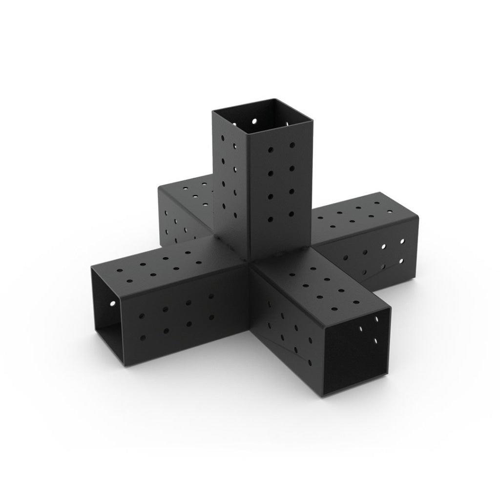 Venina Home 9x9 Ahşap Kirişler İçin 5 Kollu Pergola Orta Braketi