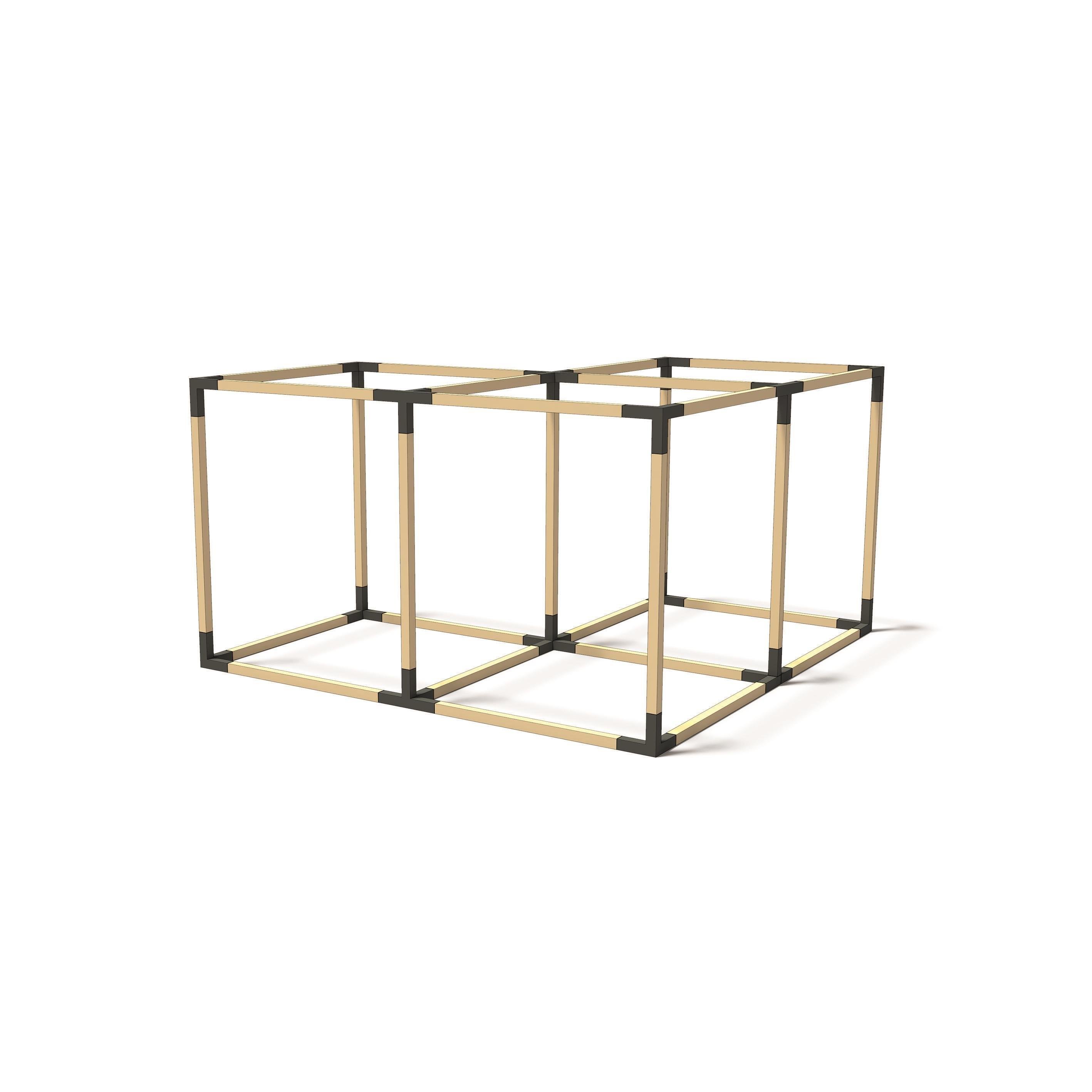 Venina Home Üçlü L Küp Pergole VHPK102