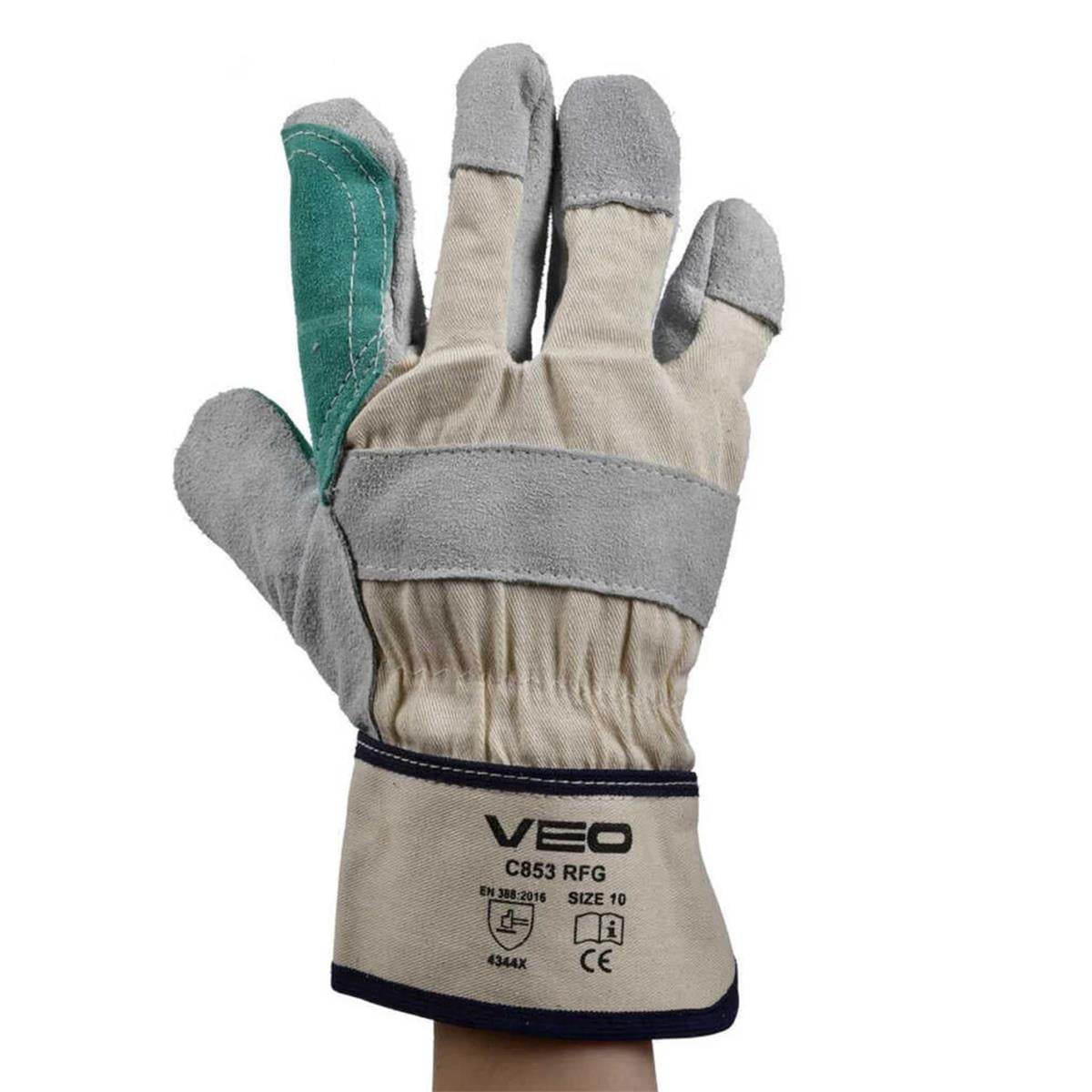 Veo C853 RFG Takviyeli Deri Eldiven  
