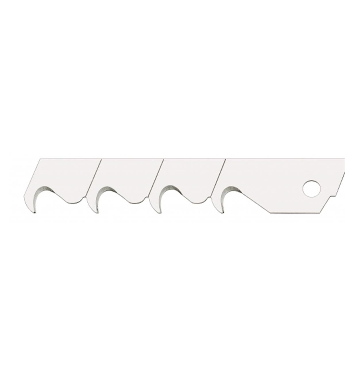 Vip-Tec VT875004-1 3 Kırımlı 18mm Kancalı Yedek Bıçak (10 Adet)