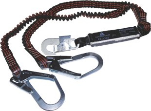 Delta Plus AN245200ADD Şok Emicili Çift Kollu Elastik Lanyard  