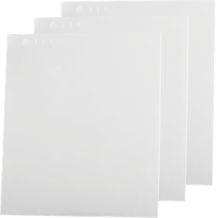 Delta Plus Barrier Plate Yedek Cam (Barrier 2 İçin) (5 Adet)  